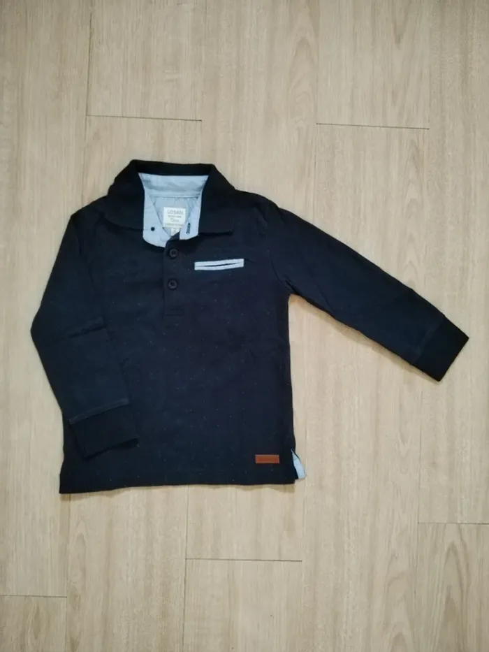 Haut manches longues habillé 2 ans