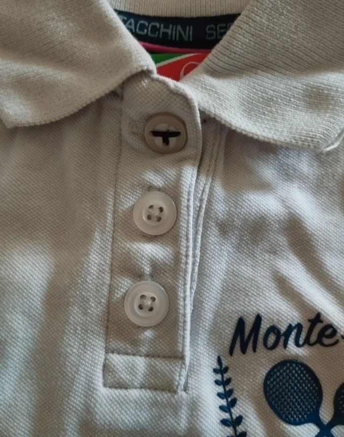 Polo Sergio Tacchini Monte Carlo Rolex Master taille 3/4 ans - photo numéro 5