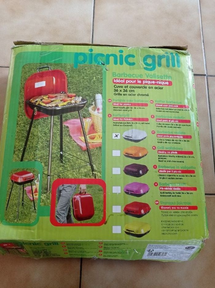 Barbecue valisette