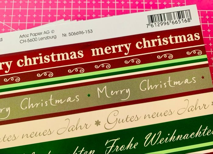 Lot 25 feuilles Auto-adhésif phrases Noël - photo numéro 7