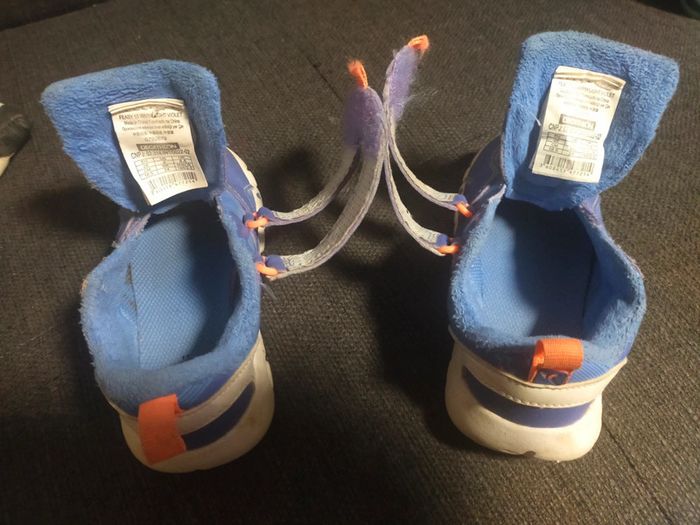 Baskets a velcros Bleu T 26 Domyos decathlon - photo numéro 10