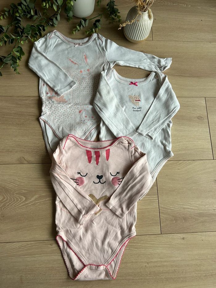 Lot de 5 bodies ML 18 mois - photo numéro 6
