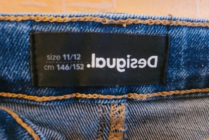 Jupe en jean ajustable Desigual - photo numéro 3