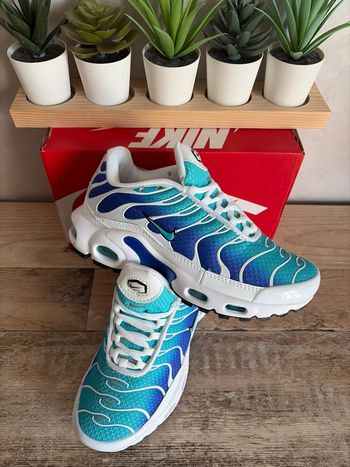 Nike TN, taille 34 bleu et blanc
