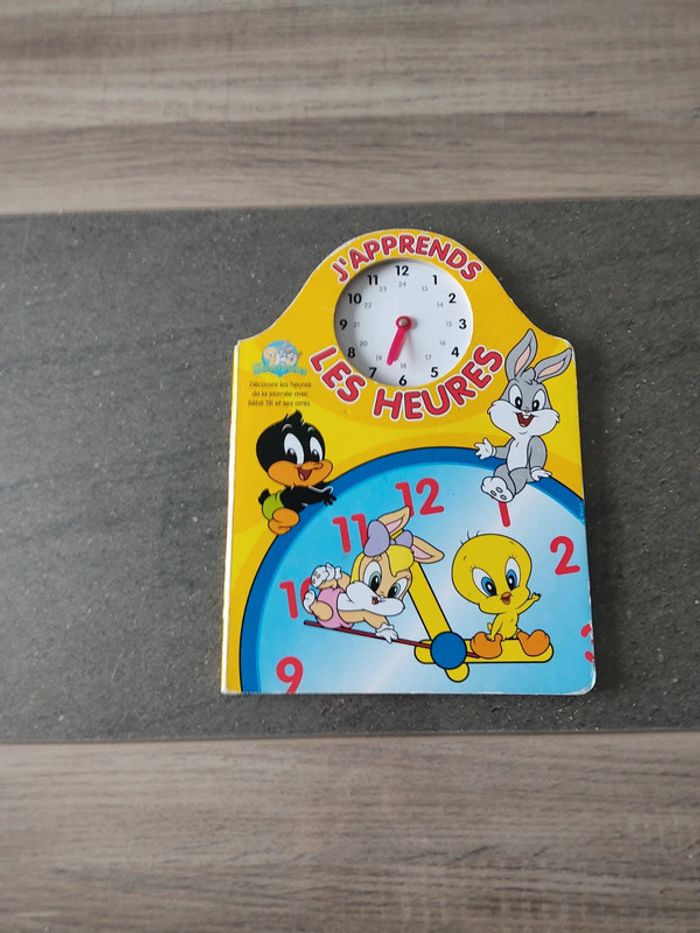 Livre pour l'apprentissage de l'heure