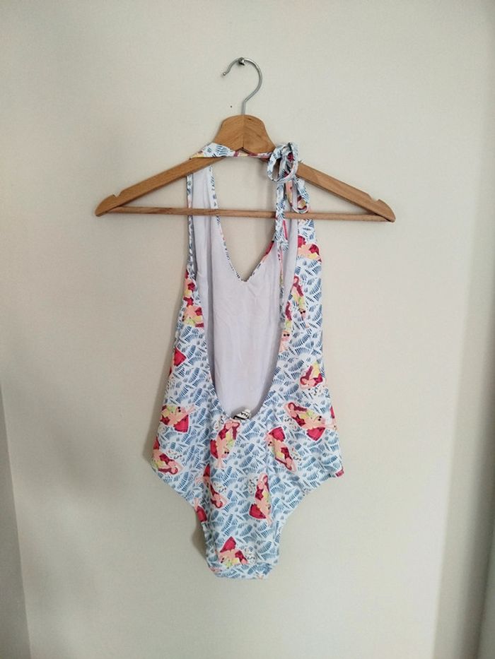 Joli maillot de bain Naf Naf S 36 dos nu motifs Neuf - photo numéro 4