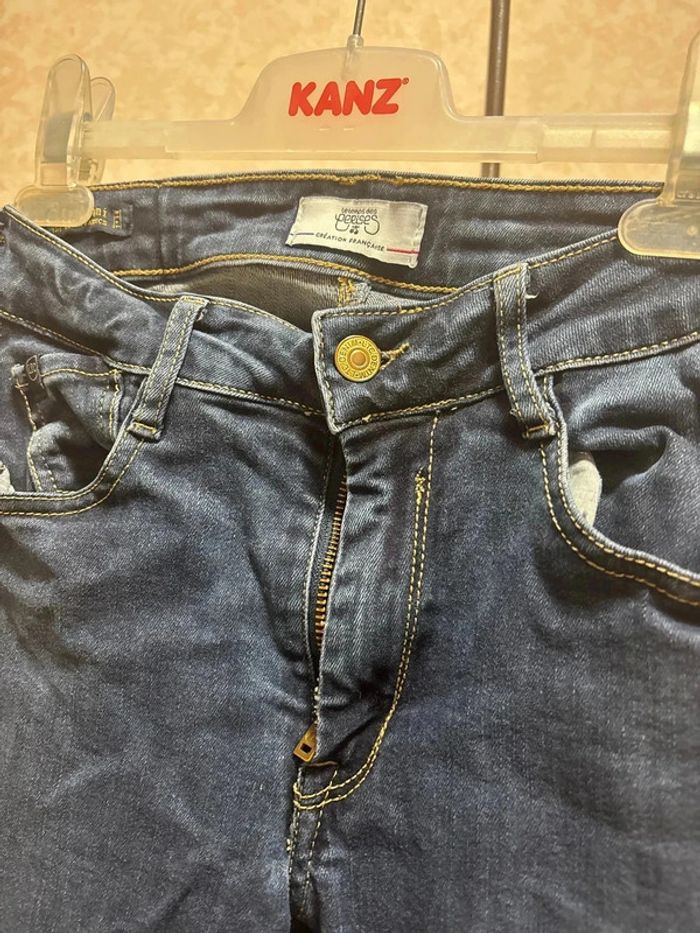 Jeans le temps des cerises pulp hight taille 36 - photo numéro 2