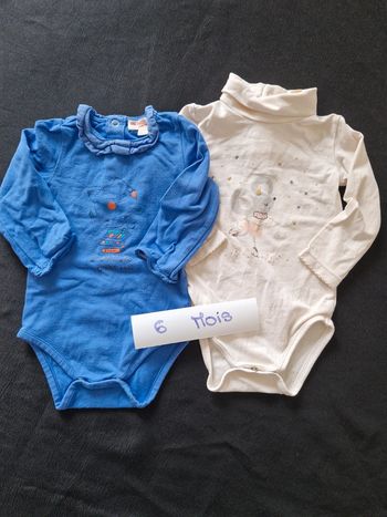 Lot de deux bodies