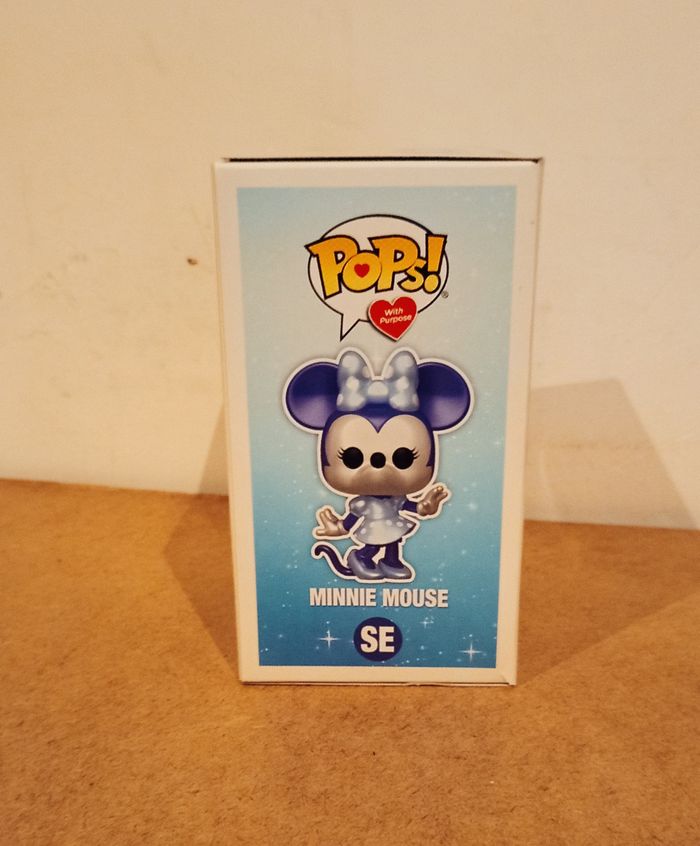 Funko Pop Disney - Make a wish - Minnie Mouse argentée - photo numéro 4