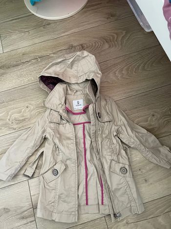 Veste type trenchs fille