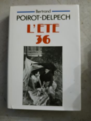 livre L'été 36 Poirot Delpech