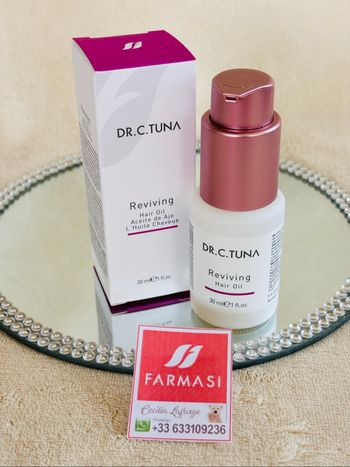 Huile capillaire d'ail Reviving Farmasi Dr. C.Tuna