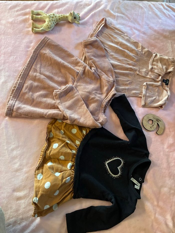 Lot 3 robes 6 mois - photo numéro 4