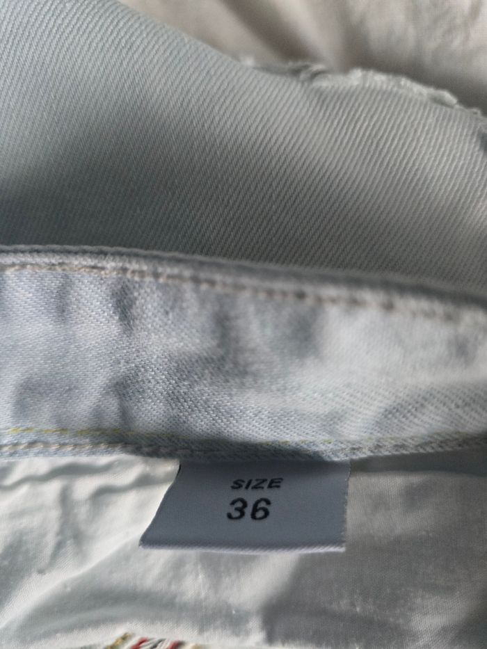 Short en Jean's bleu - photo numéro 4
