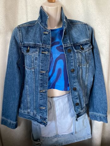 Veste en jeans coton denim bleu 12/14 ans kiabi