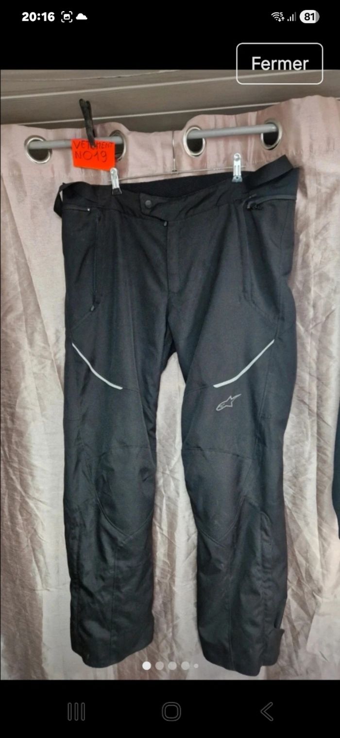 Pantalon moto taille 3XL