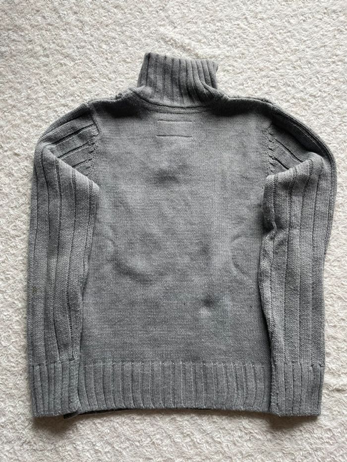 Pull tricot gris Celio M - photo numéro 2