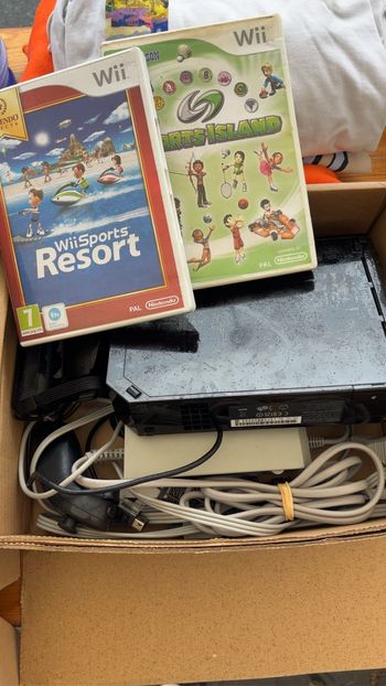 Wii avec ces accessoires