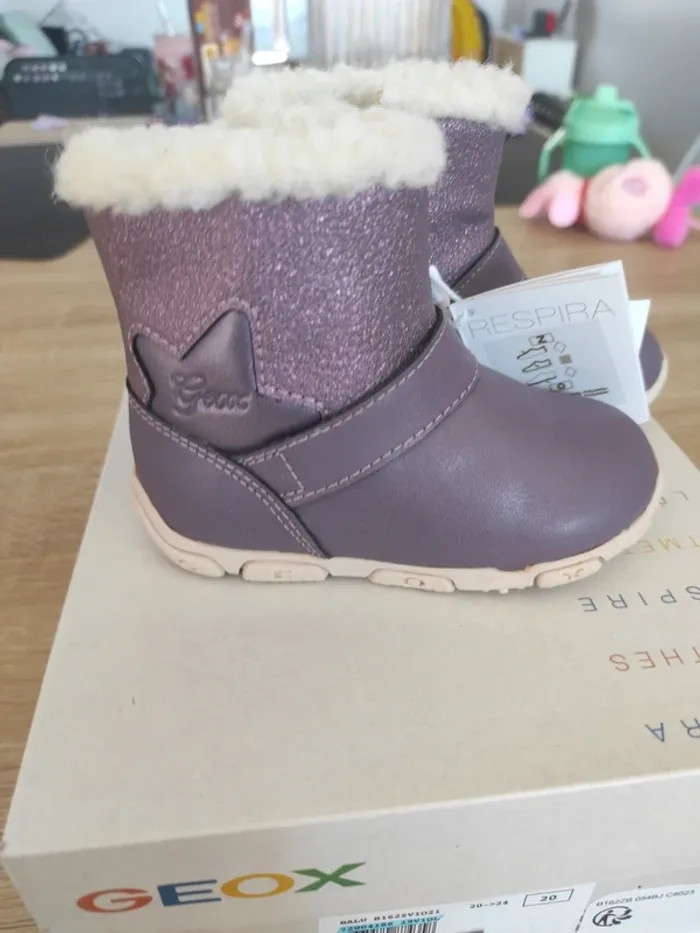 Bottines bebe fille gox pointure 20 - photo numéro 2