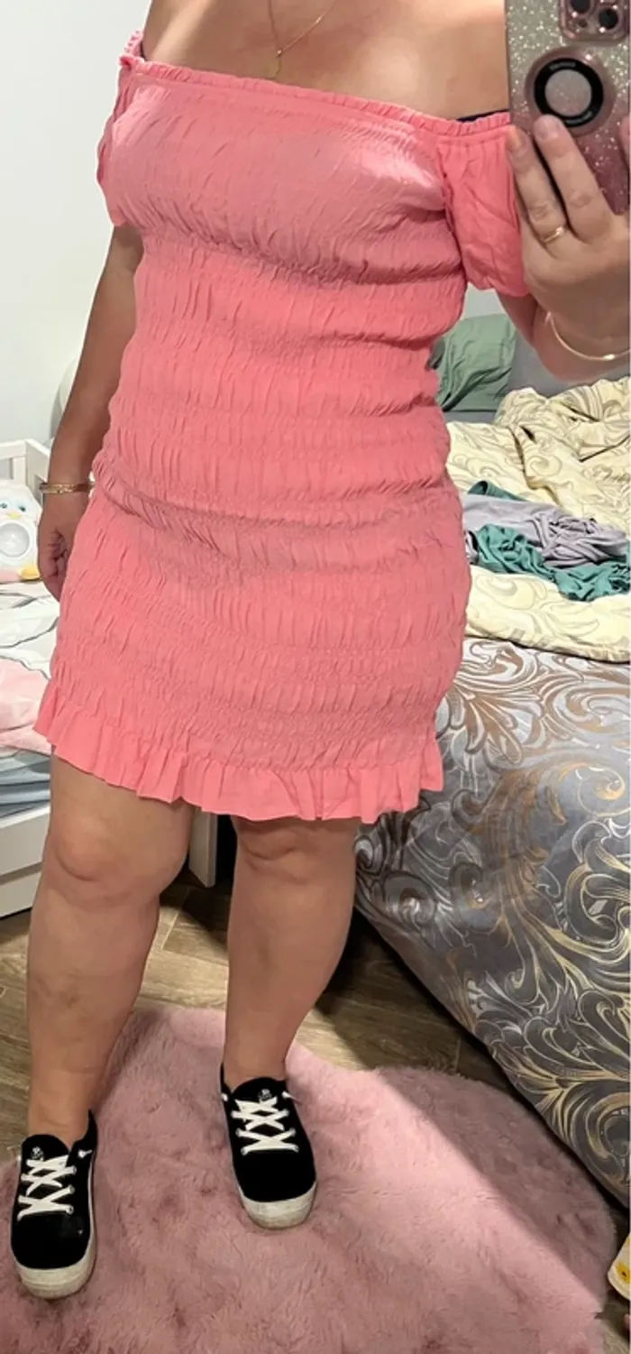 Robe d’été élastique neuve, taille L H&M. - photo numéro 3
