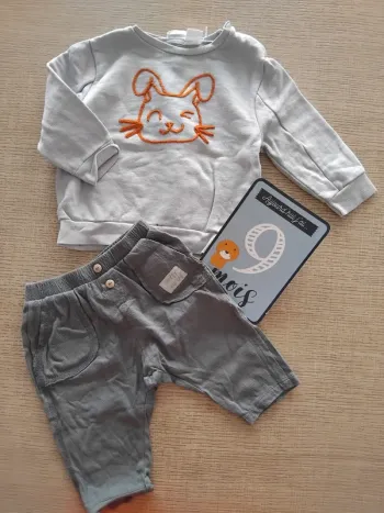 Ensemble 6/9 mois / 74 cm