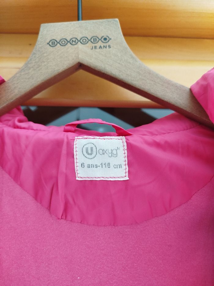 Coupe vent taille 6 ans rose - photo numéro 2