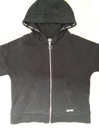 Veste noir kiabi taille XXS