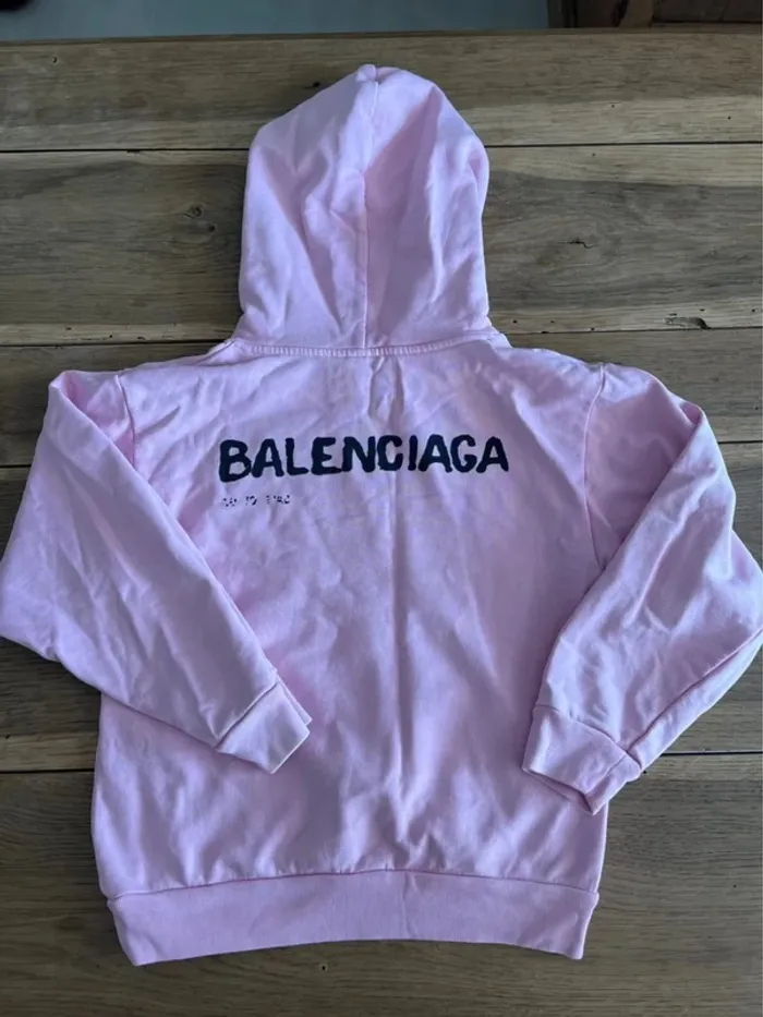 Sweat rose pâle Balenciaga - photo numéro 7