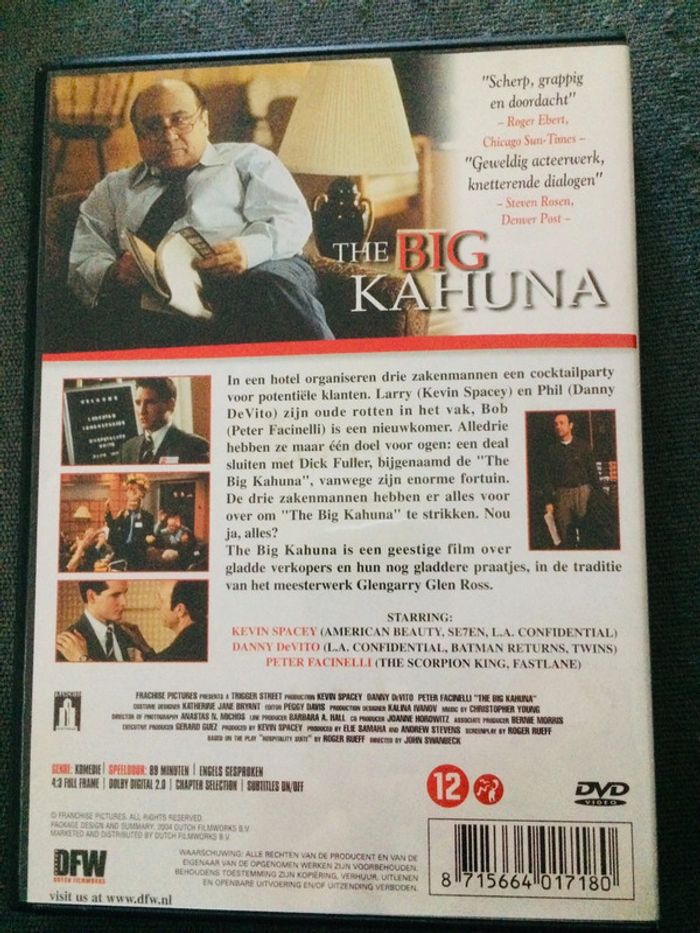 DVD The Big Kahuna - photo numéro 2