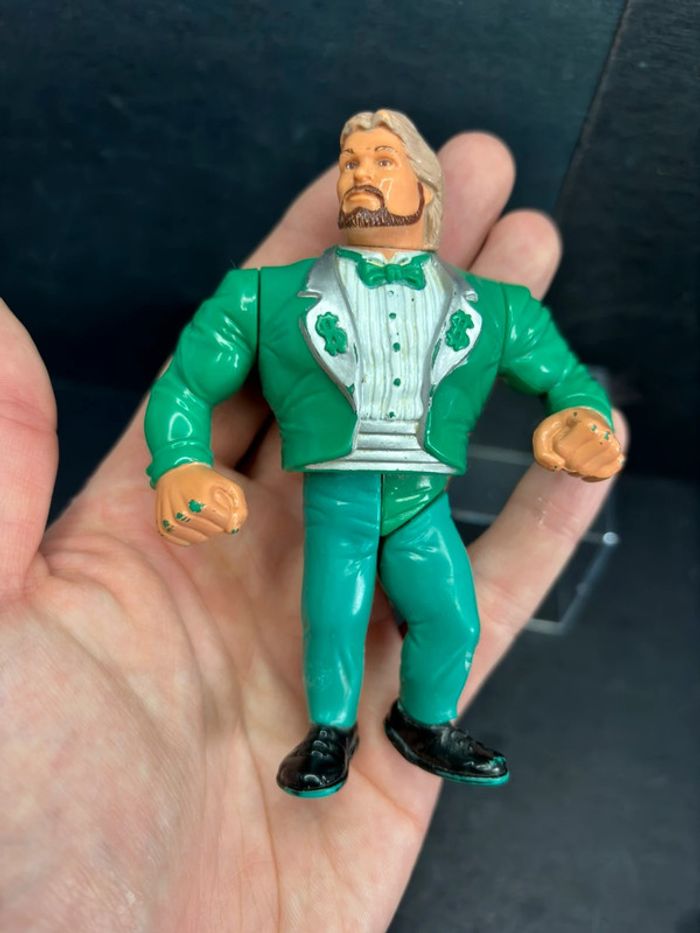 WWE WWF figurines de catch action figure vintage titan sports Hasbro million dollar man - photo numéro 3