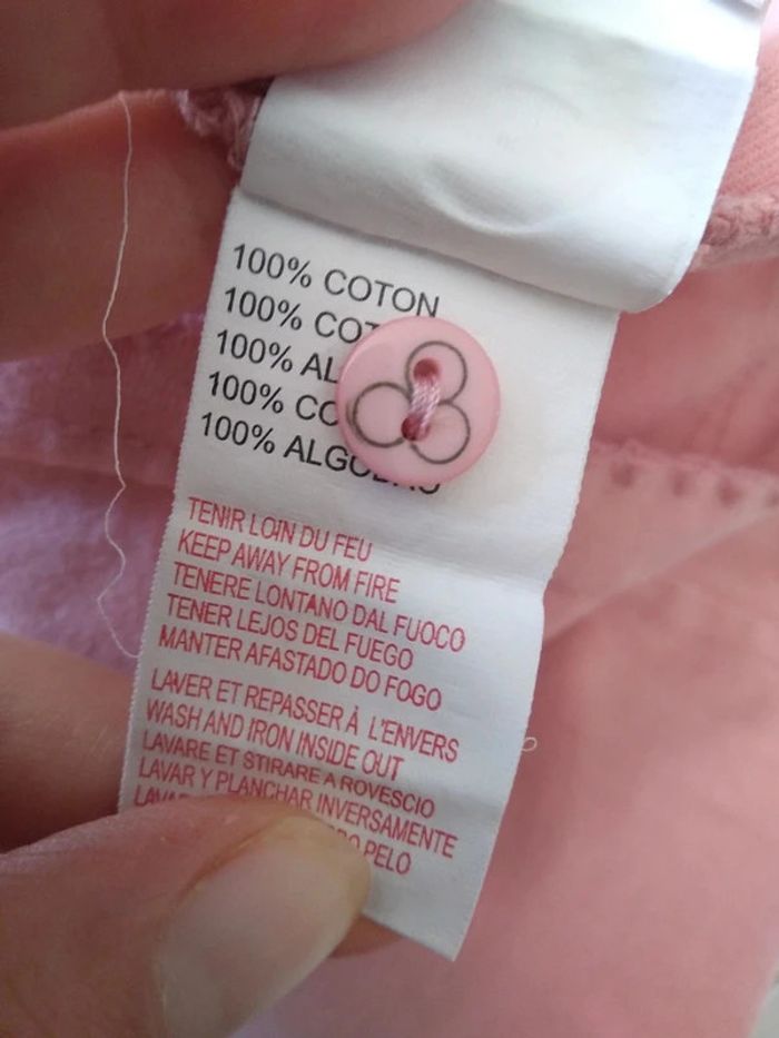 Tee-shirt rose Little Doll 12 mois - photo numéro 7