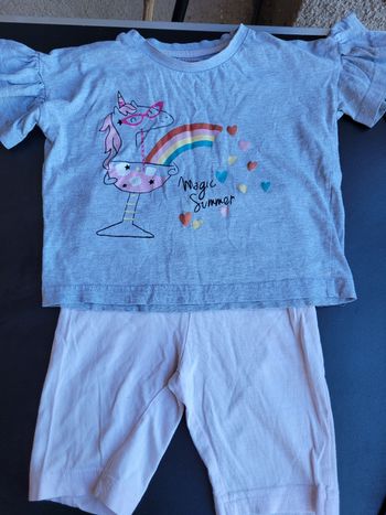 Ensemble fille 2 ans