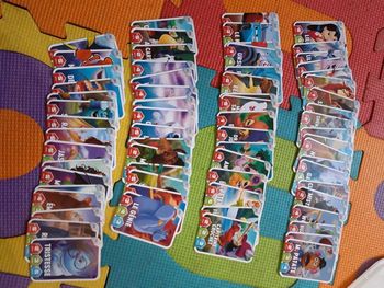Lot cartes disney leclerc 