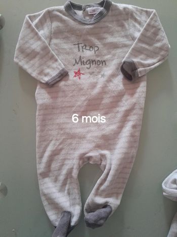 Pyjama garcon 6m 67cm