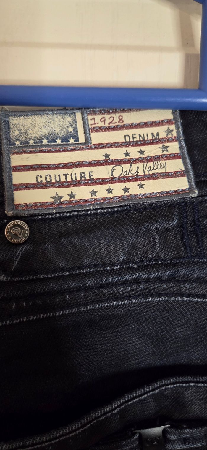 Jean OAKS VALLEY DENIM homme – coupe droite – taille 40 – comme neuf – design premium - photo numéro 8