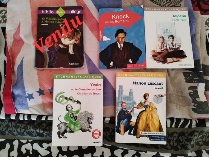 Livres de poche collège ou lycée au choix - photo numéro 4