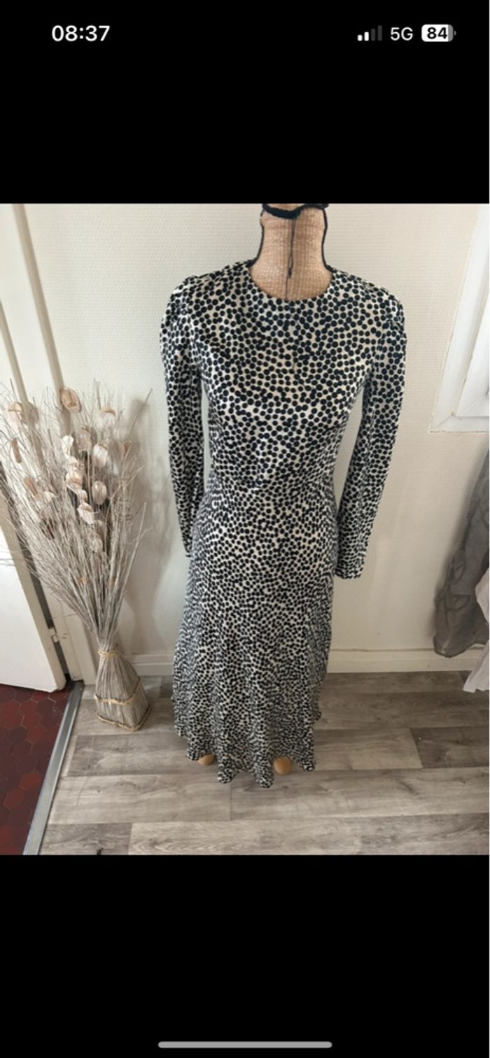 Robe longue à pois primark - photo numéro 1