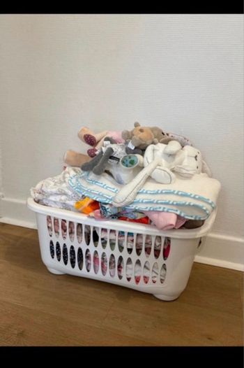 Lot vêtement bébé 9 mois fille 89 pièces 