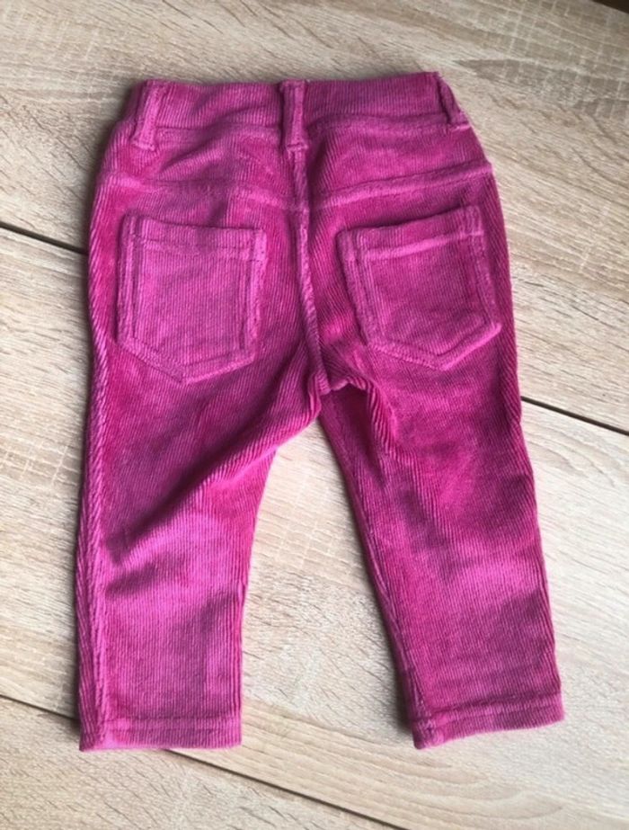 Pantalon velours skinny stretch 12 mois Neuf Benetton - photo numéro 2