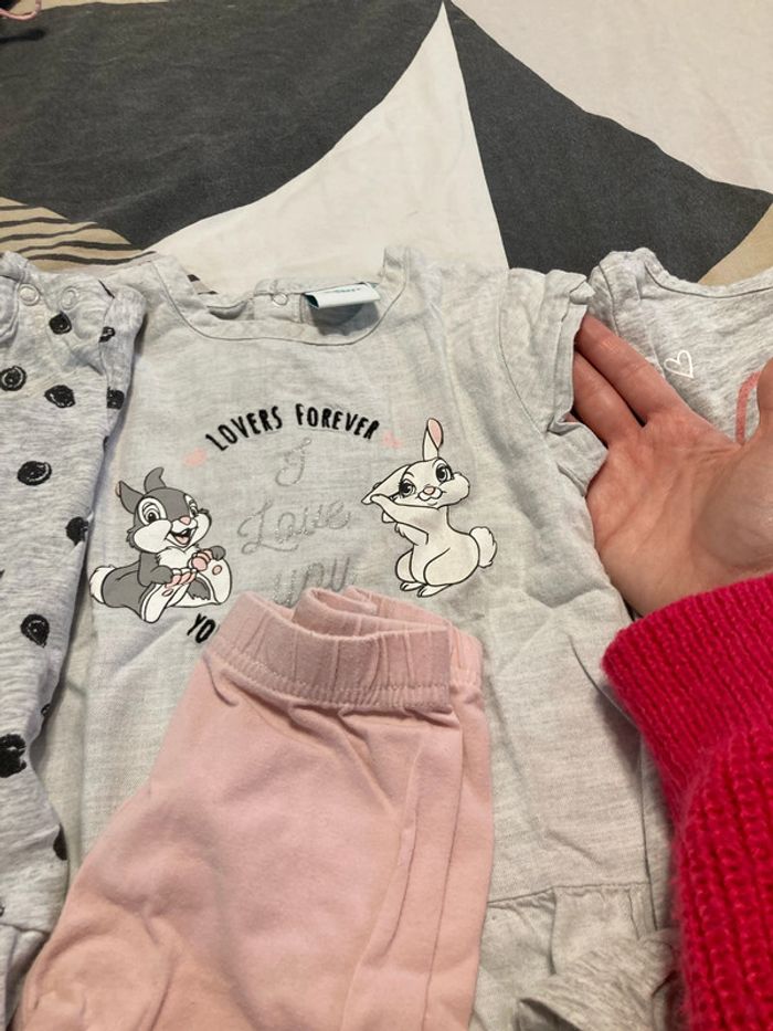 Lot de 3 ensembles bébé fille - photo numéro 4