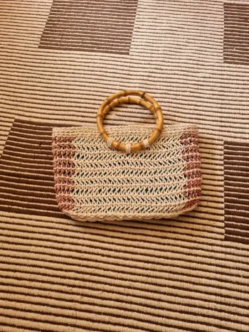 petit sac en paille