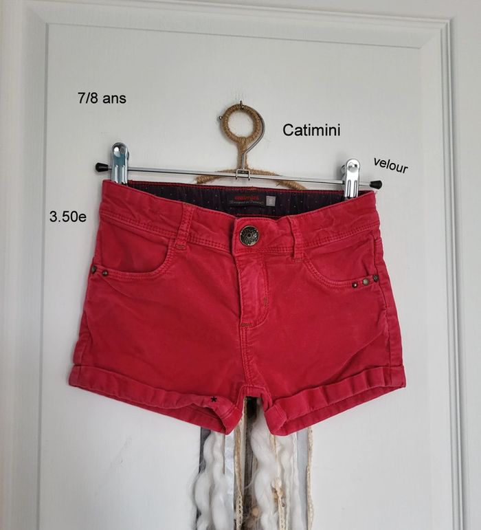 Short velour Catimini 7/8 ans