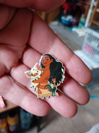 Broche vaiana en acrylique