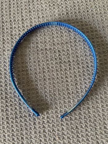 Serre-tête bleu Vintage 