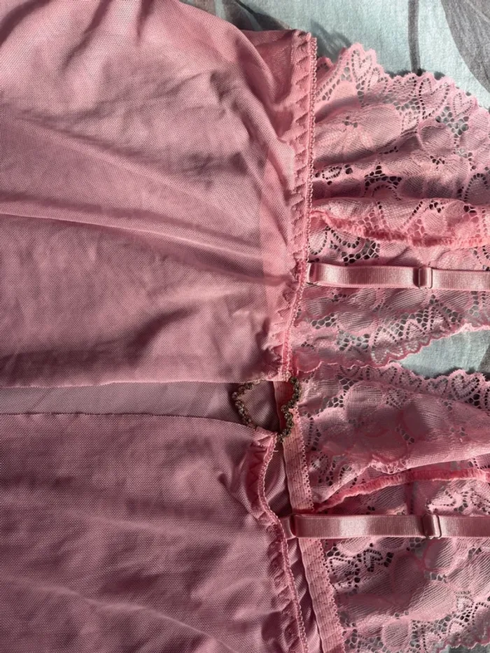 Lingerie femme XL shein rose très bon état - photo numéro 6