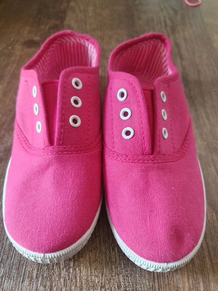 Chaussure été fushia