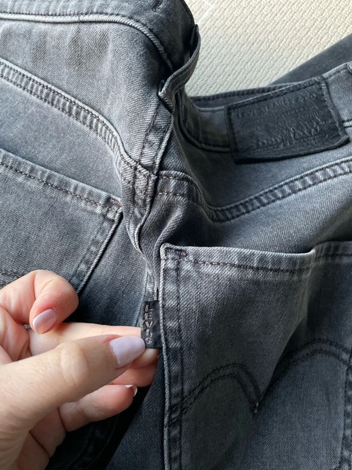 Jean levi’s mile high super skinny gris 27 - photo numéro 12