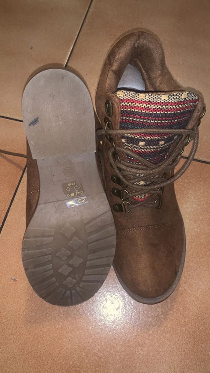 Bottines gémo 38 - photo numéro 4