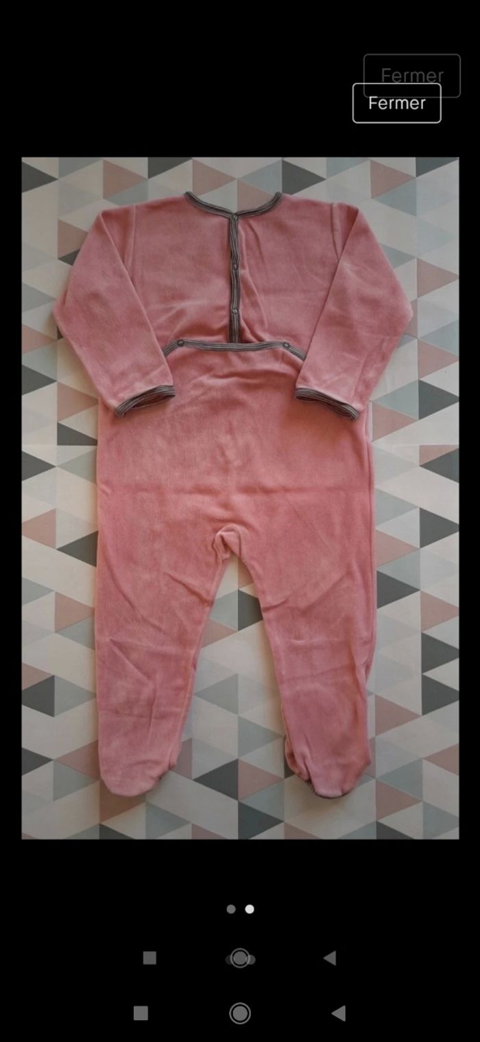 Pyjama velours - photo numéro 2