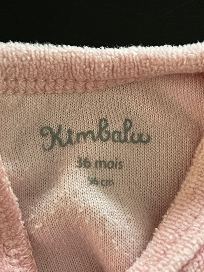 Pyjama velours 36 mois - photo numéro 3